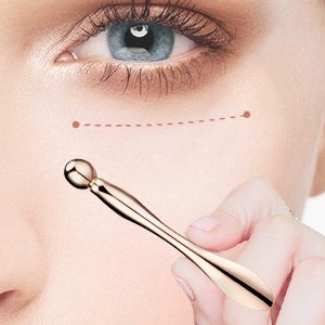 2PCS Rose Gold Eye Cream Applicator Wand Stick_spec_3