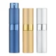 LISAPACK 8ML Portable Perfume Atomizer 3 Pack Set - Gold, Silver, Blue_1