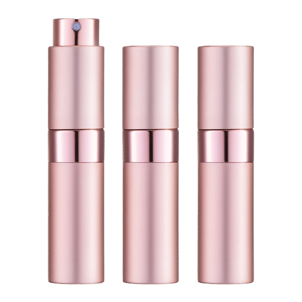 LISAPACK 8ML Portable Perfume Atomizer 3 Pack Set - Pink_1