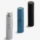 LISAPACK 8ML Portable Perfume Atomizer 3 Pack Set - Silver, Gold, Blue