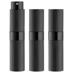 LISAPACK 8ML Portable Perfume Atomizer 3 Pack Set - Stripe Black_1