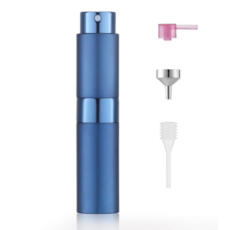 Blue 8ML Twist Atomizer Perfume Spray Bottle for Travel_3