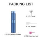 Blue 8ML Twist Atomizer Perfume Spray Bottle for Travel_4