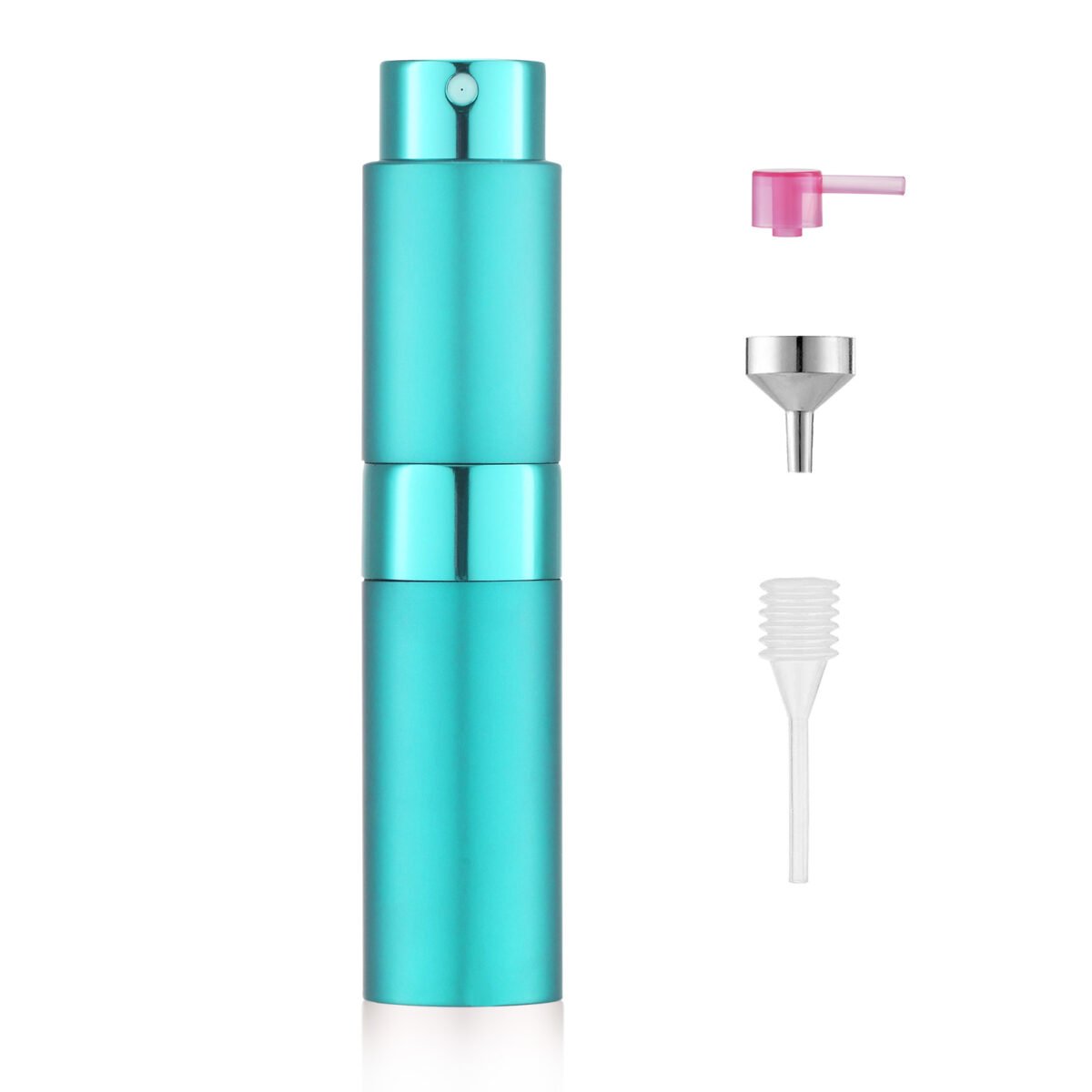 Cyan 8ML Twist Atomizer Perfume Spray Bottle for Travel_1