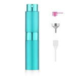 Cyan 8ML Twist Atomizer Perfume Spray Bottle for Travel_1