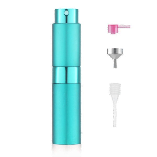 Cyan 8ML Twist Atomizer Perfume Spray Bottle for Travel_1