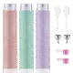 Diamond Pattern 8ML Atomizer Perfume Spray Bottle (Purple, Green, Brown)