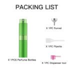 Green 8ML Twist Atomizer Perfume Spray Bottle for Travel_11