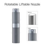 Grey 8ML Twist Atomizer Perfume Spray Bottle for Travel_2