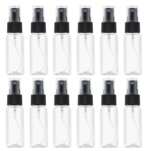 LisaPack-1oz-Small-Plastic-Spray-Bottle-12-Pack-Clear_1