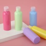 Multi-color 3.4Oz Travel Bottles with Flip Cap_5 Pcs__3