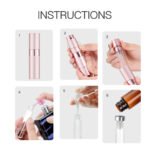 Pink 8ML Twist Atomizer Perfume Spray Bottle for Travel_2