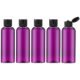 Purple 3.4Oz Travel Bottles with Flip Cap 5 Pcs_3