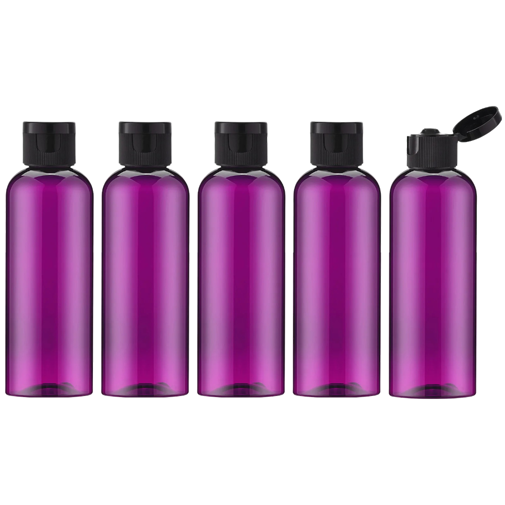 Purple-3.4Oz-Travel-Bottles-with-Flip-Cap-5-Pcs_3