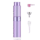 Purple 8ML Twist Atomizer Perfume Spray Bottle for Travel_2