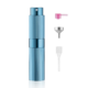 Ribbed Blue 8ML Twist Atomizer Perfume Spray Bottle for Travel_4