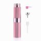 Ribbed Pink 8ML Twist Atomizer Perfume Spray Bottle for Travel