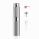 Ribbed Sliver 8ML Twist Atomizer Perfume Spray Bottle for Travel_1