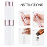 Sliver 8ML Twist Atomizer Perfume Spray Bottle for Travel_10