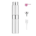 Sliver 8ML Twist Atomizer Perfume Spray Bottle for Travel_3