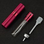 Wine Red 8ML Twist Atomizer Perfume Spray Bottle for Travel_4