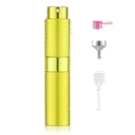 Yellow 8ML Twist Atomizer Perfume Spray Bottle for Travel_1